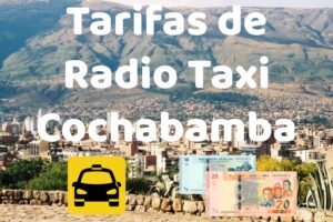 Tarifas de Taxi en Cochabamba